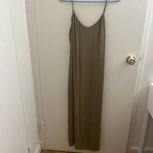 Zara burnt yellow dress with low back